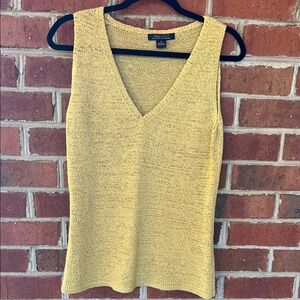 August Silk Women's Yellow Tank Top